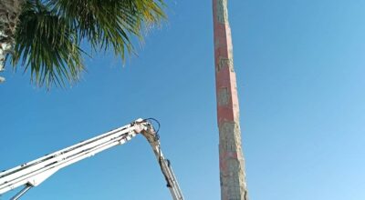 COLONNA VOTIVA, INIZIATI I LAVORI DI RESTAURO  