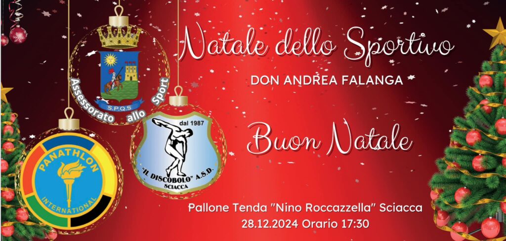 NATALE DELLO SPORTIVO, NUOVA EDIZIONE 