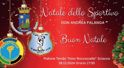 NATALE DELLO SPORTIVO, NUOVA EDIZIONE 